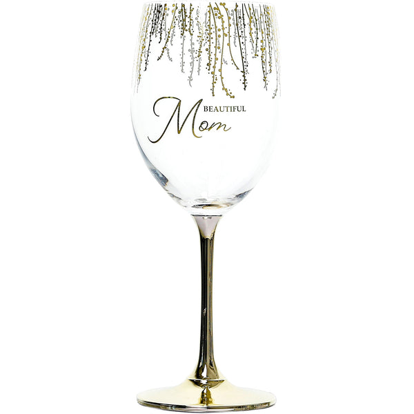 Mom - 19 Oz Crystal Wine Glass - Raymond's Hallmark