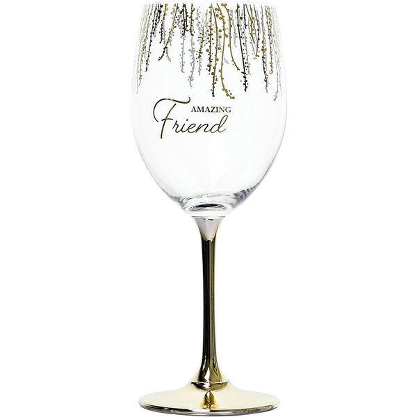 Friend - 19 Oz Crystal Wine Glass - Raymond's Hallmark