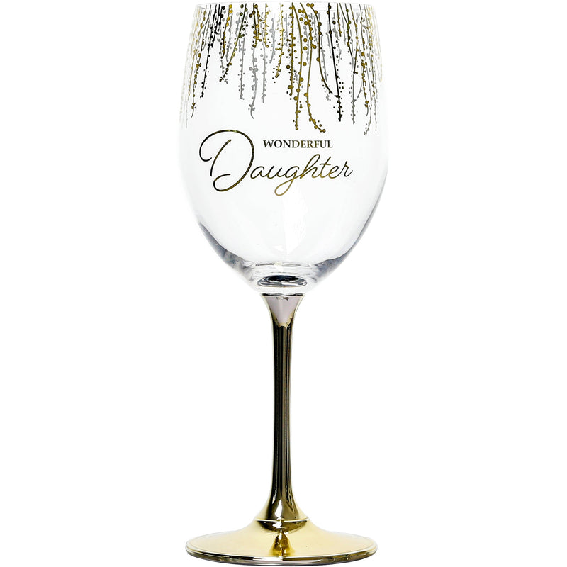 Daughter  - 19 Oz Crystal Wine Glass - Raymond's Hallmark