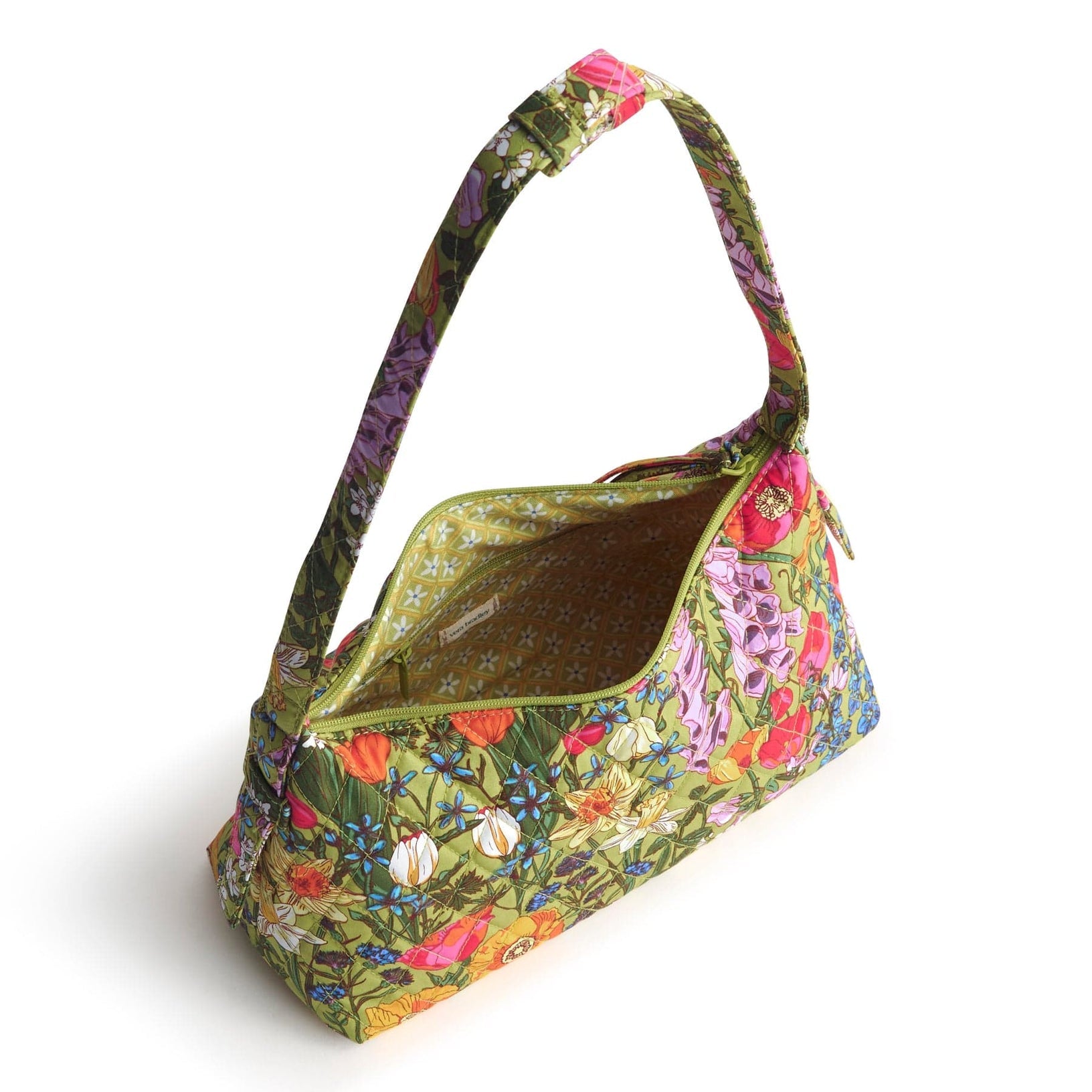 Roxbury Crescent Shoulder Bag in Meadow Bouquet