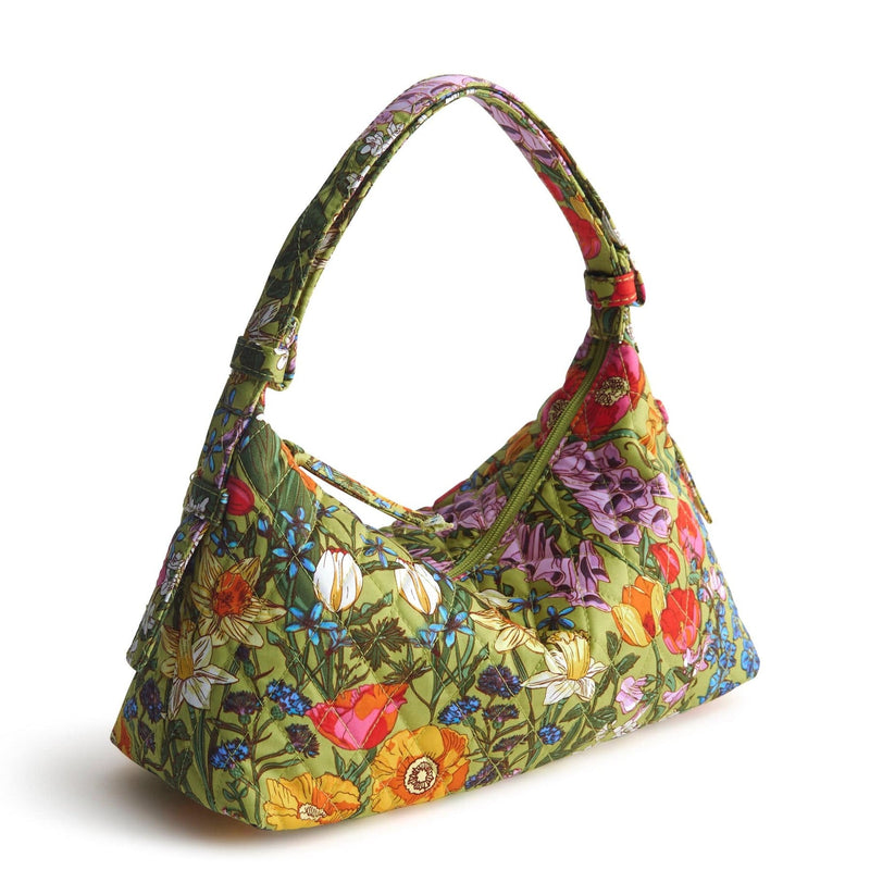 Roxbury Crescent Shoulder Bag in Meadow Bouquet