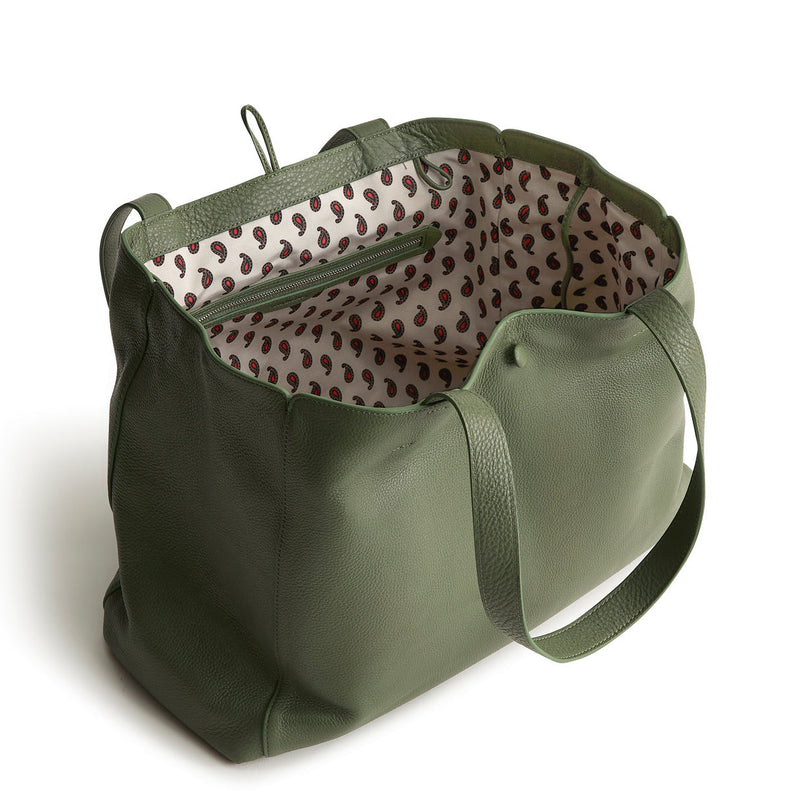 Hathaway Tote Bronze Green