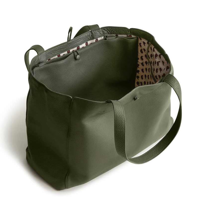 Hathaway Tote Bronze Green