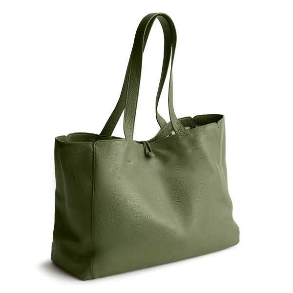 Hathaway Tote Bronze Green