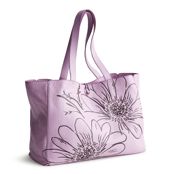 Hathaway Tote Bloom Lavender Frost