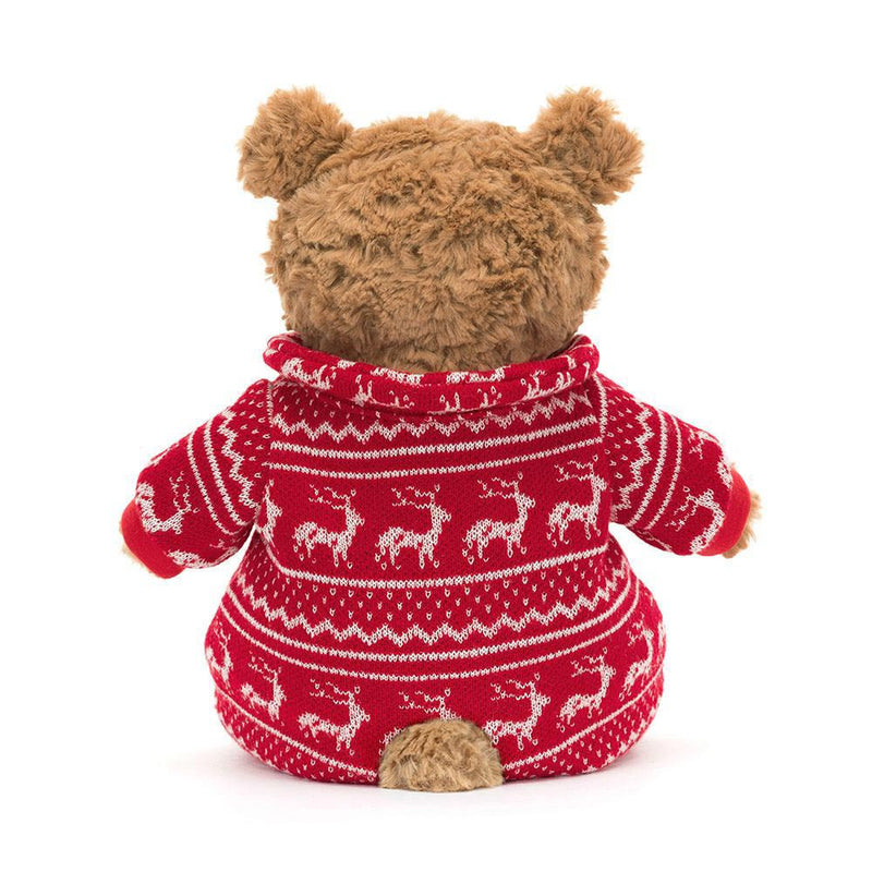 Bartholomew Bear in Winter Pajamas