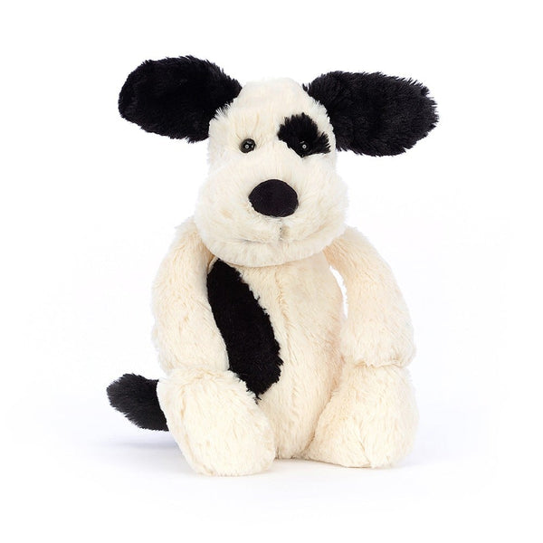 Bashful Black & Cream Puppy Medium - Raymond's Hallmark