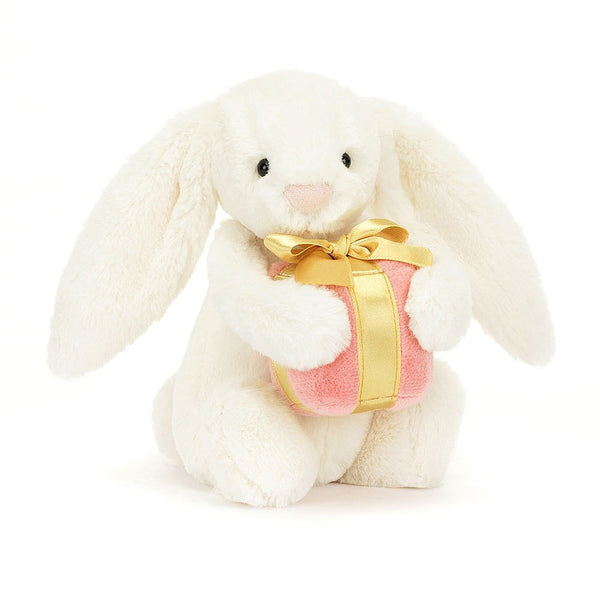 Bashful Bunny With Present - Raymond's Hallmark