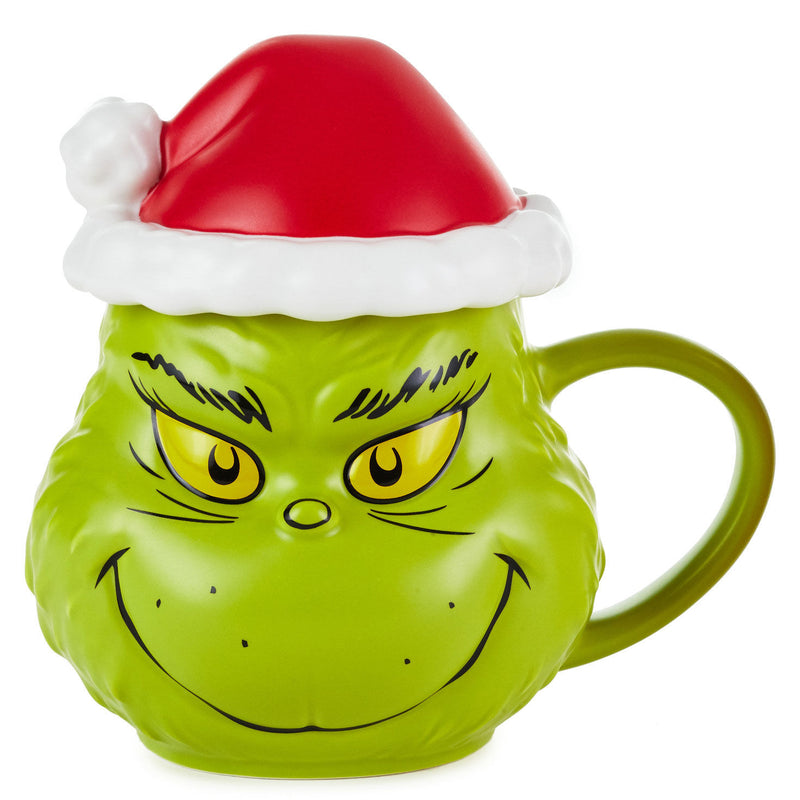 Grinch Santa Mug With Sound