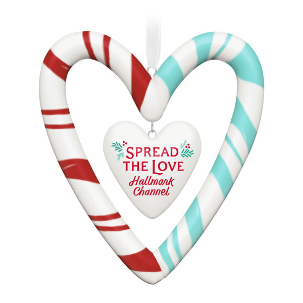 Spread the Love Porcelain Ornament