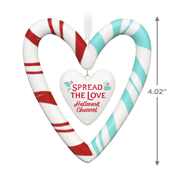 Spread the Love Porcelain Ornament