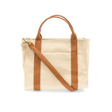 Cream Gwen Medium Canvas Tote - Raymond's Hallmark