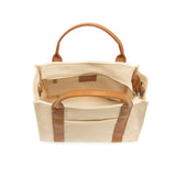 Cream Gwen Medium Canvas Tote - Raymond's Hallmark