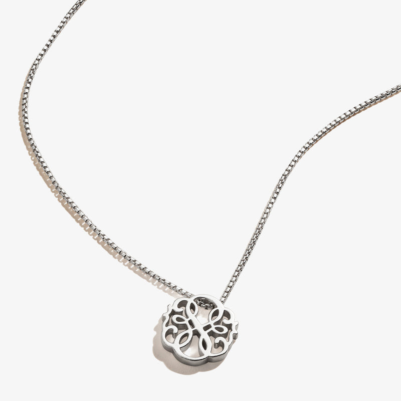 Path Of Life Adjustable Necklace Silver