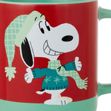 Peanuts® Snoopy Red and Green Christmas Mug