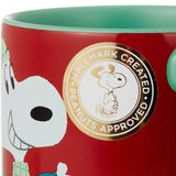 Peanuts® Snoopy Red and Green Christmas Mug