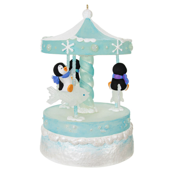 Playful Penguins Ornament