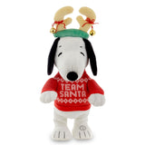 Peanuts® Team Santa Snoopy Plush With Sound and Motion