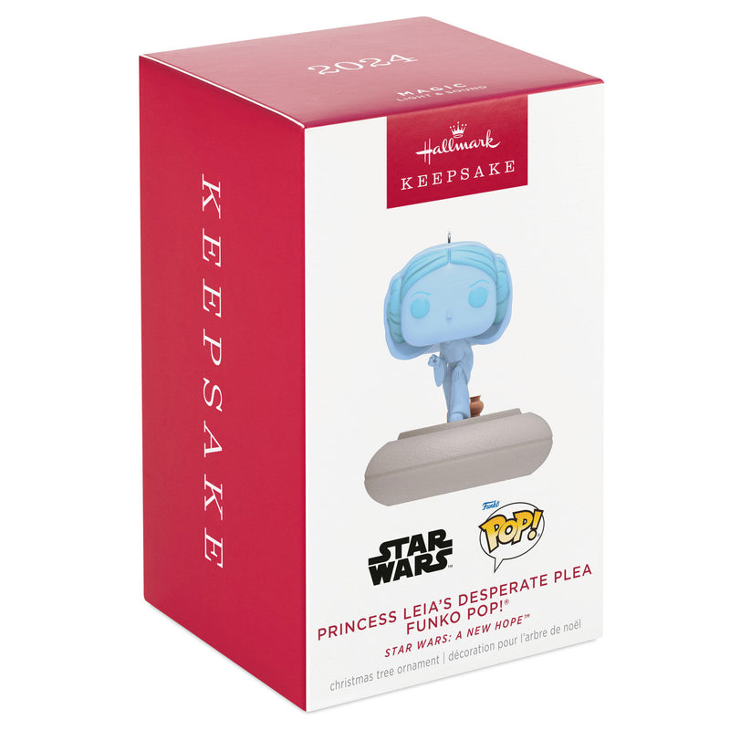 Princess Leia’s Desperate Plea Funko POP! Ornament