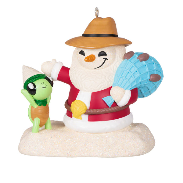 Sandal the Snowman Ornament - 3rd In Series