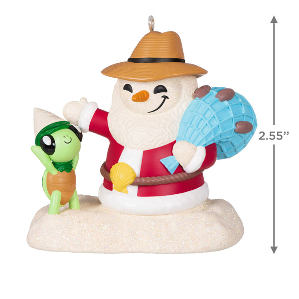 Sandal the Snowman Ornament - 3rd In Series