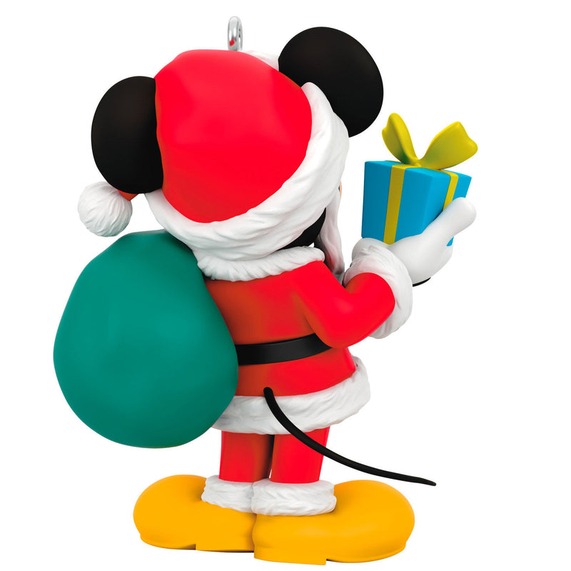 Santa Mickey Ornament - 3rd In Series