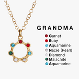 Grandma Acrostic Interchangeable Necklace