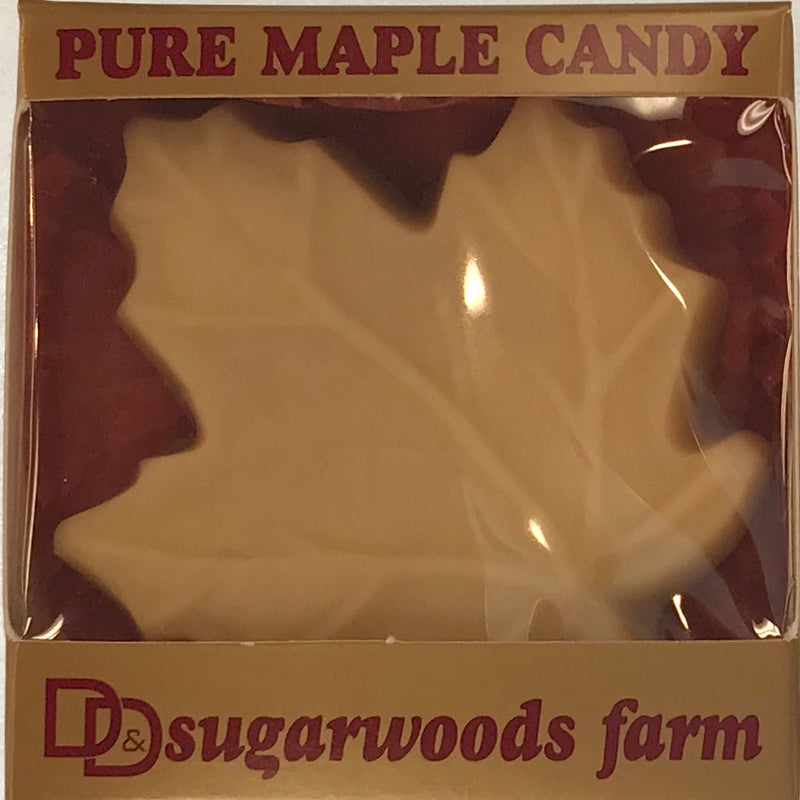 Large Leaf Box Pure Maple Candy - Raymond's Hallmark